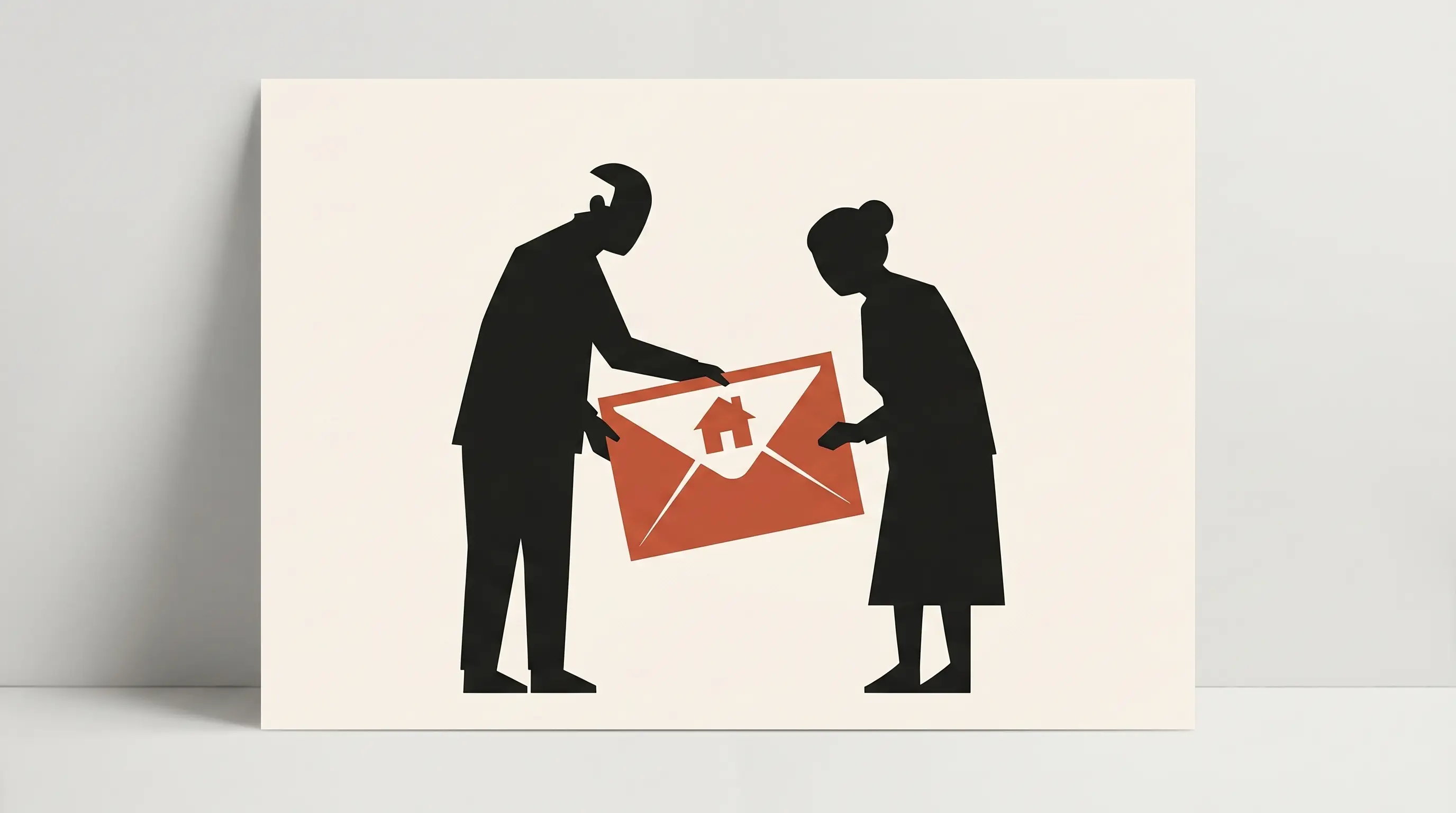 Donation entre époux — protection du conjoint survivant, illustration éditoriale